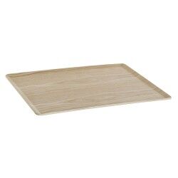 Vassoio DKD Home Decor Naturale Bambù 36 x 28 cm 36 x 28 x 0,8 cm