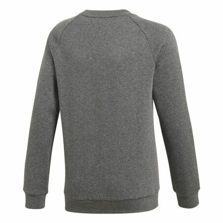 Felpa senza Cappuccio Bambino Adidas Core 18 Grigio scuro