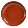 Piatto da pranzo Argilla cotta 23 x 2 x 23 cm Carne (10 Unità)
