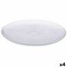 Set di piatti Pasabahce Generation Trasparente Vetro Ø 27 cm (4 Unità)