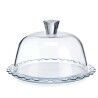 Porta torta Pasabahce Petite Patisserie Trasparente Vetro 26,4 x 15,5 x 26,4 cm Onde (2 Unità)