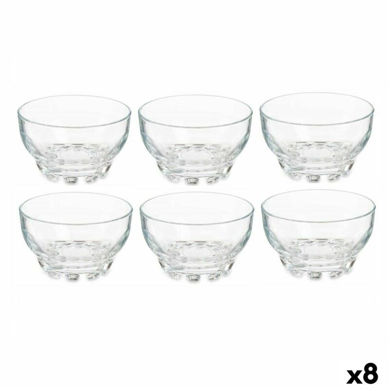 Set di Ciotole Pasabahce Karaman Trasparente Vetro 275 ml (8 Unità) Set di Ciotole Pasabahce Karaman Trasparente Vetro 275 ml (8 Unità)