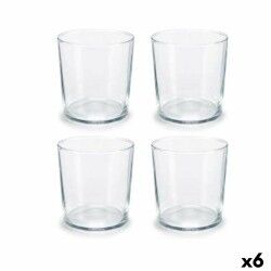 Set di Bicchieri Pasabahce Bistro Trasparente Vetro Cristallo 380 ml (6 Unità)
