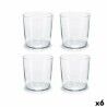 Set di Bicchieri Pasabahce Bistro Trasparente Vetro Cristallo 380 ml (6 Unità)
