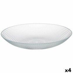 Set di piatti Pasabahce Generation Trasparente Vetro 23 x 7 x 23 cm (4 Unità)