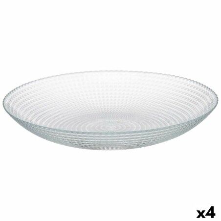 Set di piatti Pasabahce Generation Trasparente Vetro 23 x 7 x 23 cm (4 Unità)