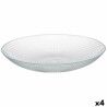 Set di piatti Pasabahce Generation Trasparente Vetro 23 x 7 x 23 cm (4 Unità)