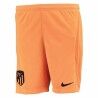 Pantaloncini Sportivi per Bambini Nike Atlético Madrid Arancio