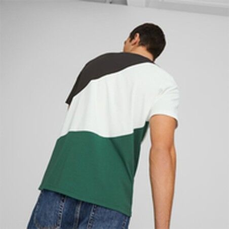 Maglia Puma Power Cat Verde Uomo