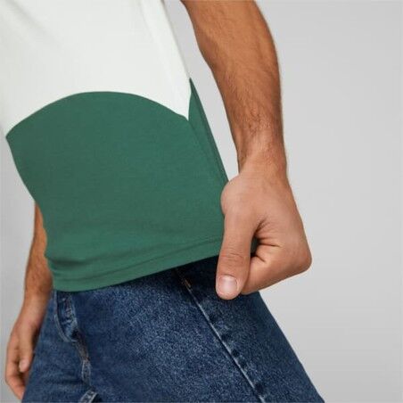 Maglia Puma Power Cat Verde Uomo