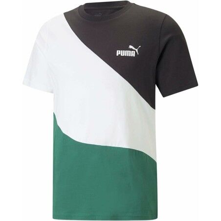 Maglia Puma Power Cat Verde Uomo