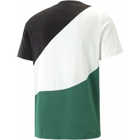 Maglia Puma Power Cat Verde Uomo
