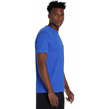 Maglia a Maniche Corte Uomo Puma Run Favorite Logo Azzurro