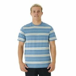 Maglia Rip Curl Surf Revival Stripe Acquamarina Uomo