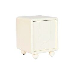 Comodino DKD Home Decor Bianco Legno MDF 45 x 40 x 55 cm