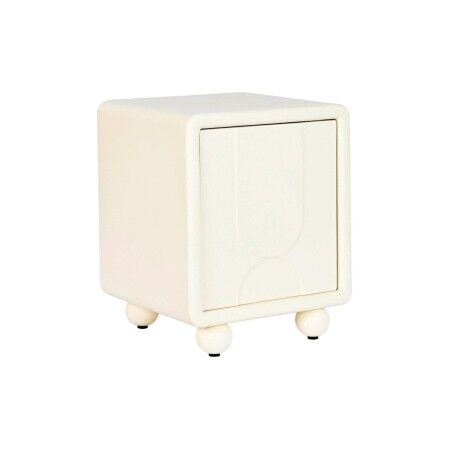 Comodino DKD Home Decor Bianco Legno MDF 45 x 40 x 55 cm