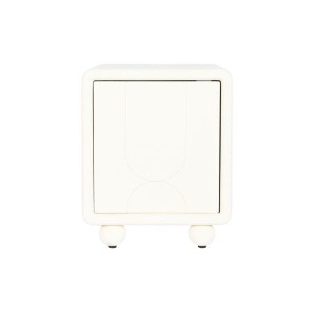 Comodino DKD Home Decor Bianco Legno MDF 45 x 40 x 55 cm