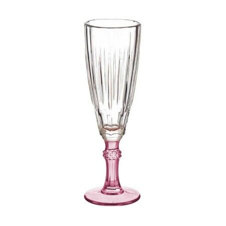 Calice da champagne Vivalto PR05720ST3/BHA6 PINK Rosa Cristallo 170 ml (6 Unità)
