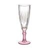 Calice da champagne Vivalto PR05720ST3/BHA6 PINK Rosa Cristallo 170 ml (6 Unità)