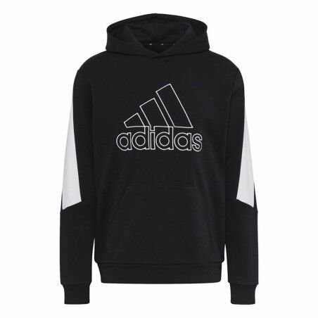 Felpa con Cappuccio Uomo Adidas Future Icons Nero