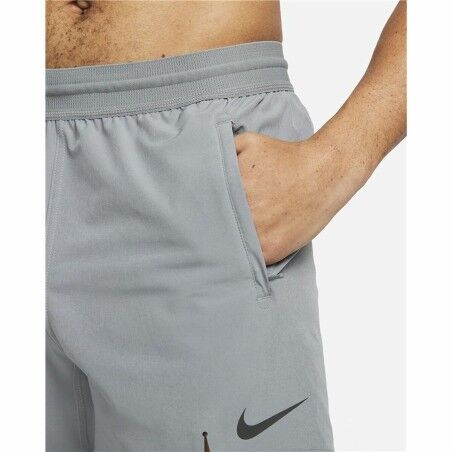 Pantaloni Corti Sportivi da Uomo Nike Pro Dri-FIT Flex Grigio