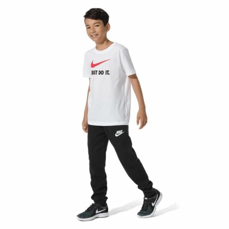 Maglia a Maniche Corte per Bambini Nike Sportswear Bianco