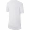 Maglia a Maniche Corte per Bambini Nike Sportswear Bianco