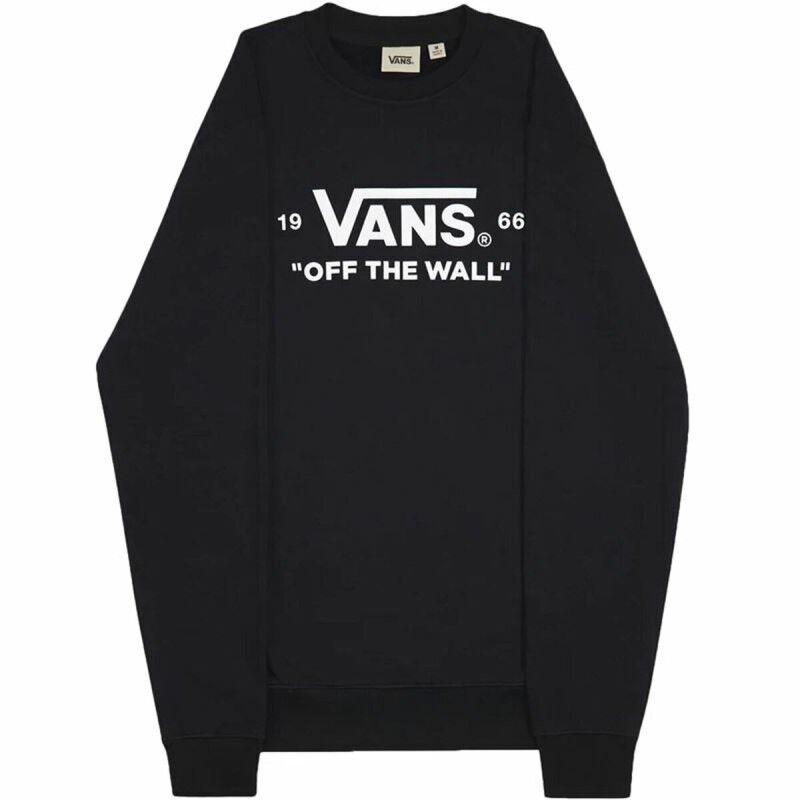 Felpa senza Cappuccio Uomo Vans Mini Otw Nero Felpa senza Cappuccio Uomo Vans Mini Otw Nero