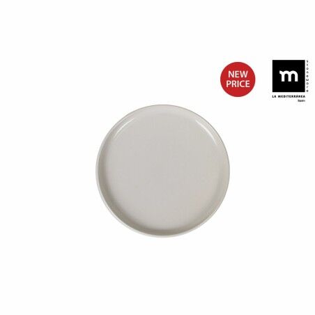 Piatto da pranzo La Mediterránea Ivory Brillante Rotonda (6 Unità)