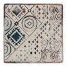 Piatto da Dolce La Mediterránea Grecia Porcellana 18 x 18 x 2 cm (12 Unità)