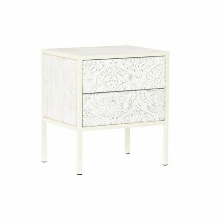 Comodino DKD Home Decor ABETO Plastica (Ricondizionati B)