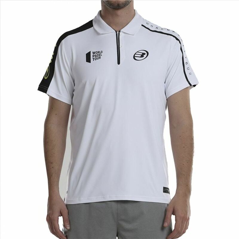 Polo a Maniche Corte Uomo Bullpadel Liceo Padel Bianco Polo a Maniche Corte Uomo Bullpadel Liceo Padel Bianco