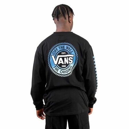 Felpa senza Cappuccio Uomo Vans Nero
