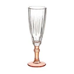 Calice da champagne Vivalto Exotic Salmone Cristallo 170 ml (6 Unità)