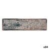 Teglia da Cucina La Mediterránea Grecia Porcellana Rettangolare 30 x 8 x 2 cm (24 Unità)