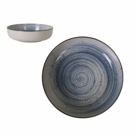 Piatto Fondo La Mediterránea Swirl Ø 18 cm (12 Unità)