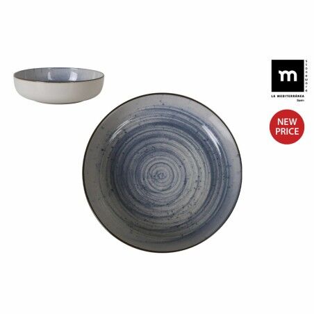 Piatto Fondo La Mediterránea Swirl Ø 18 cm (12 Unità)