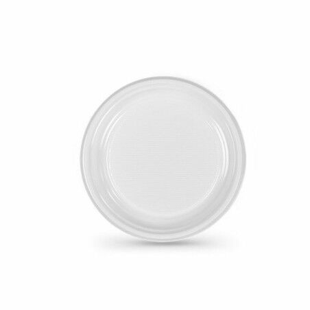 Set di piatti riutilizzabili Algon Bianco Plastica 17 x 17 x 1,5 cm (36 Unità)