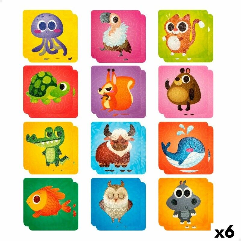 Gioco Memory Lisciani Puzzle per Bambini Touch Screen 24 Pezzi Gioco Memory Lisciani Puzzle per Bambini Touch Screen 24 Pezzi