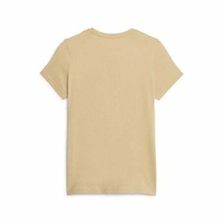 Maglia a Maniche Corte Donna Puma Ess Logo Beige