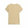 Maglia a Maniche Corte Donna Puma Ess Logo Beige