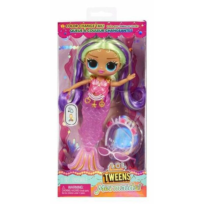 Bambola LOL Surprise! Cleo Cove 25,4 x 12,7 x 6,35 cm Sirena Bambola LOL Surprise! Cleo Cove 25,4 x 12,7 x 6,35 cm Sirena