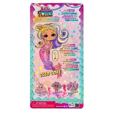 Bambola LOL Surprise! Cleo Cove 25,4 x 12,7 x 6,35 cm Sirena