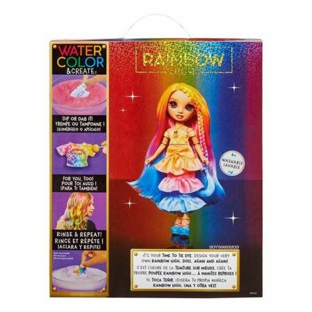 Bambola MGA Rainbow High WaterColor & Create 22 cm