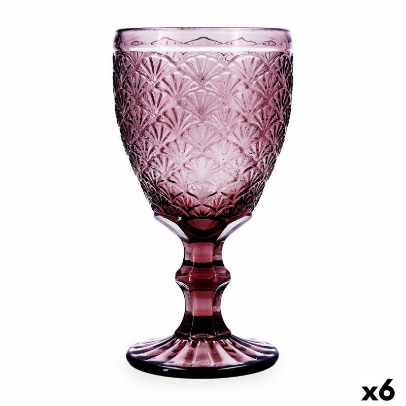 Calice Bidasoa Rose Moon Rosa Vetro 350 ml (6 Unità) Calice Bidasoa Rose Moon Rosa Vetro 350 ml (6 Unità)