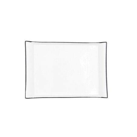 Vassoio per aperitivi Quid Gastro Bianco Ceramica 26 x 18 cm (6 Unità)