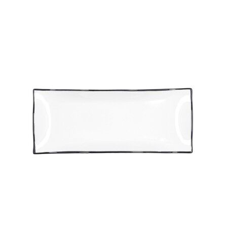 Vassoio per aperitivi Quid Gastro Bianco Ceramica 29,5 x 11 x 3 cm (6 Unità)