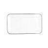 Vassoio per aperitivi Quid Gastro Bianco Ceramica 31 x 18 cm (6 Unità)