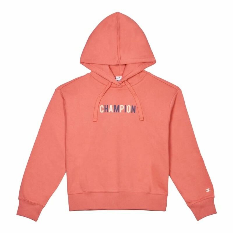 Felpa con Cappuccio Donna Champion Legacy Graphic Rosa Felpa con Cappuccio Donna Champion Legacy Graphic Rosa