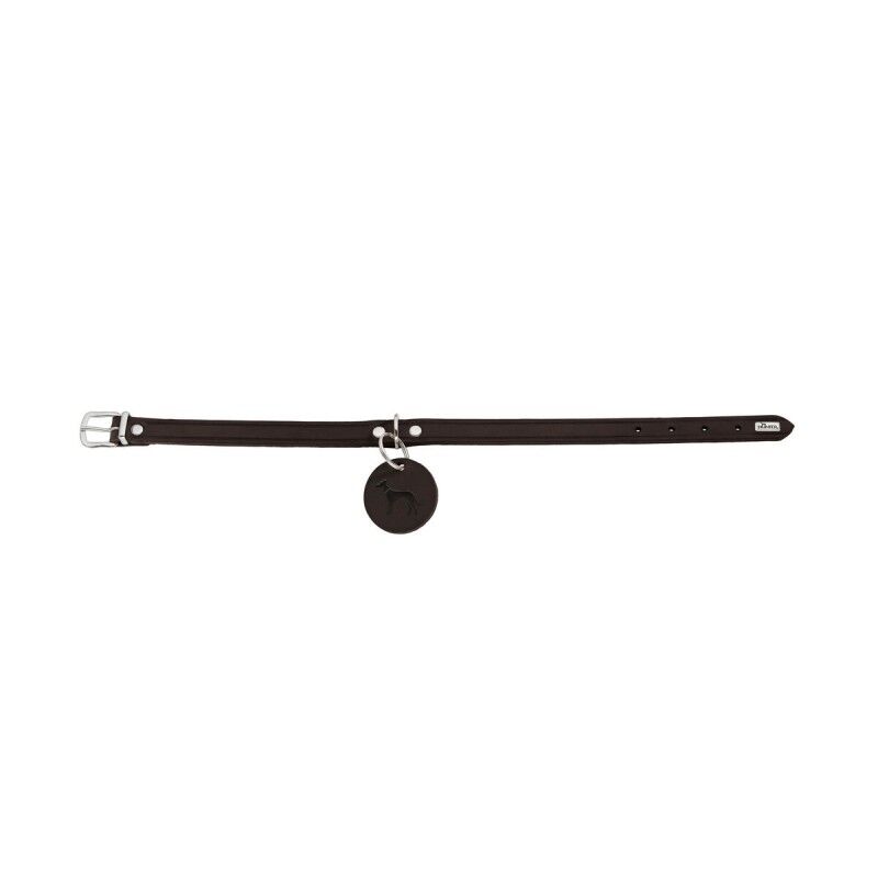 Collare per Cani Hunter Aalborg Cioccolato M 38-47 cm Collare per Cani Hunter Aalborg Cioccolato M 38-47 cm